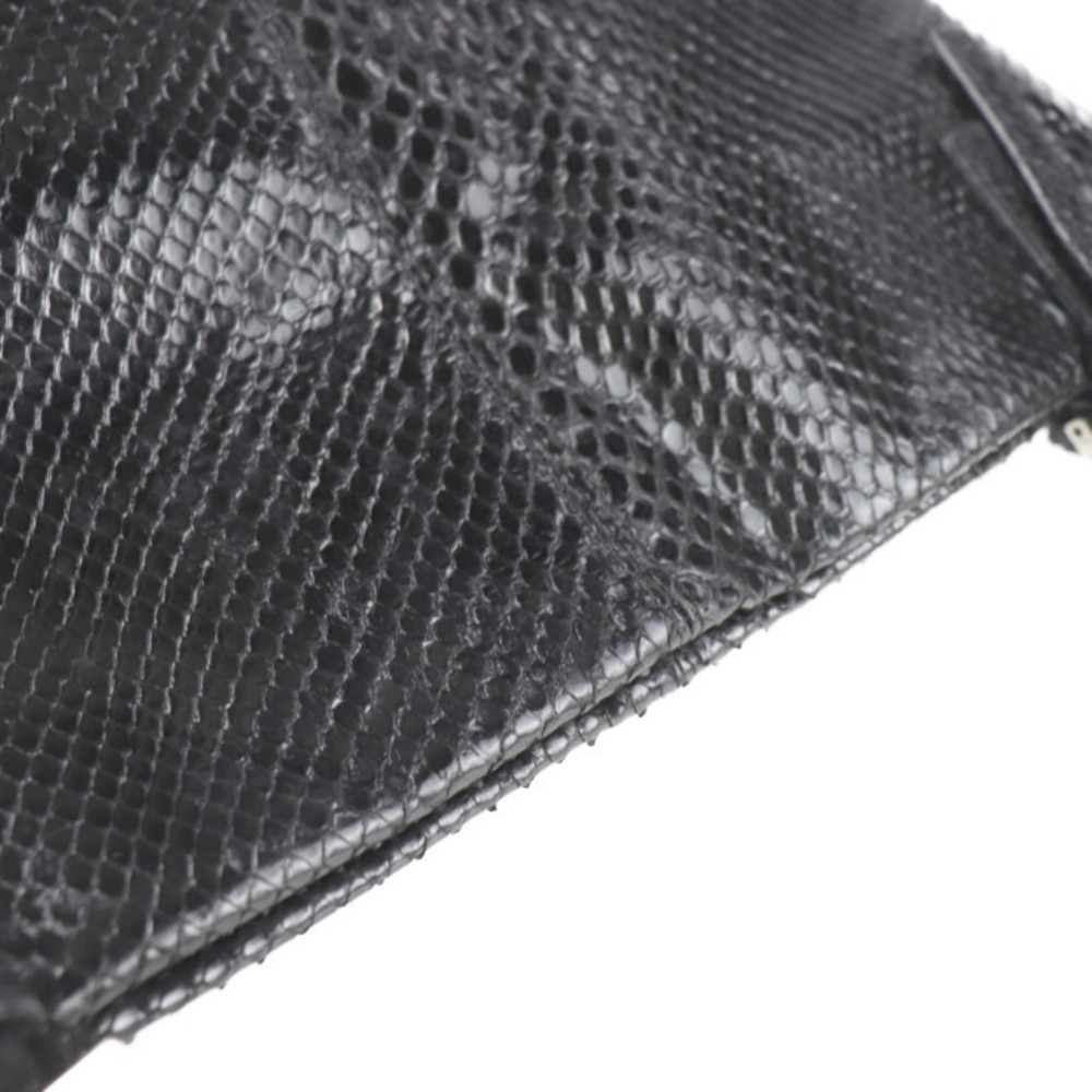Fendi Python Shoulder Bag Black - image 7